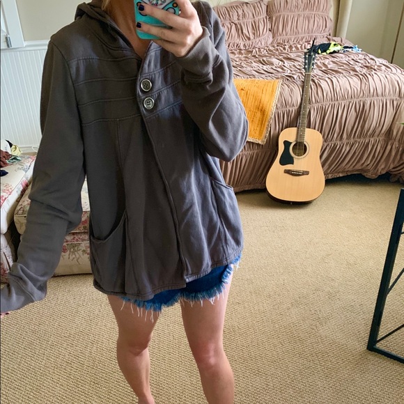 Topless California Jackets & Blazers - Cozy Topless California Sweatshirt